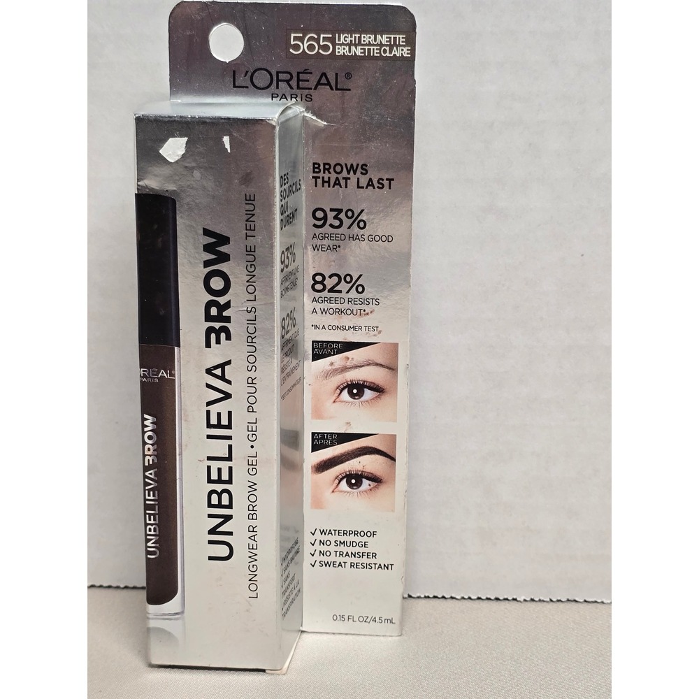 L'Oreal Unbelieva Brow 565 Light Brunette Gel Waterproof